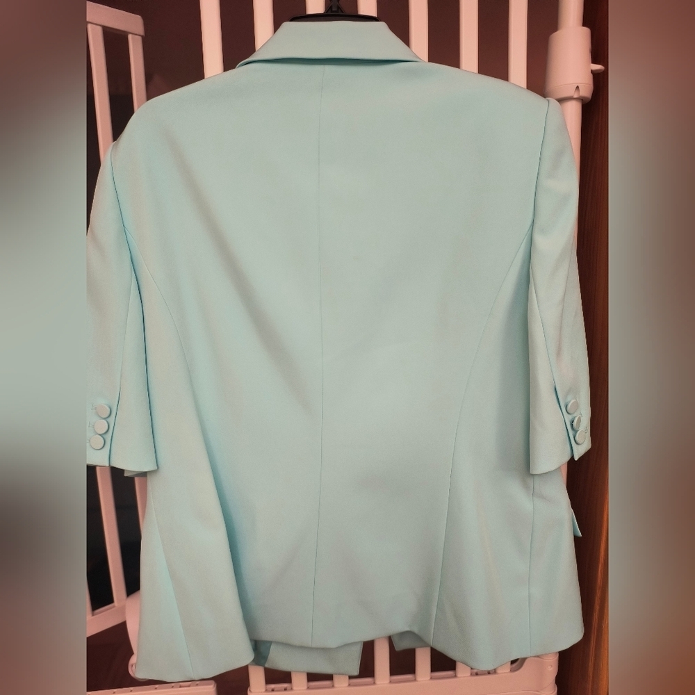 Generation Love Melbourne Crepe Aqua  Blazer  Rare Size XXL - Picture 10 of 10